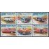 Cuba 4035/40 2002 Automóviles antiguos MNH
