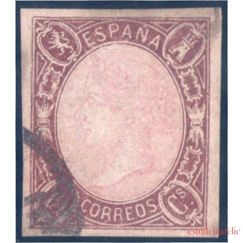 España Spain 71 1865 Isabel II usado
