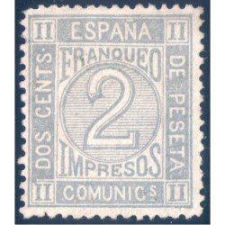 España Spain 116 1872 Amadeo I sin goma España Spain 116 1872 Amadeo I sin goma