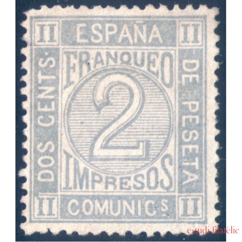 España Spain 116 1872 Amadeo I sin goma