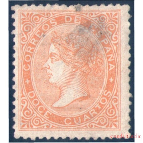 España Spain 89 1867 Isabel II MH