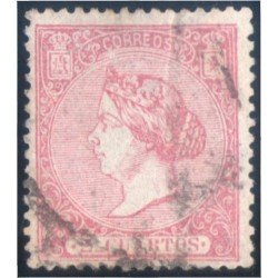 España Spain 80 1866 Isabel II usado España Spain 80 1866 Isabel II usado