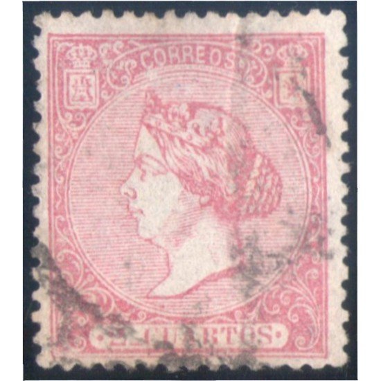 España Spain 80 1866 Isabel II usado España Spain 80 1866 Isabel II usado