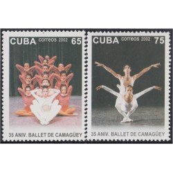 Cuba 4052/53 2002 35 Años del balet de Camagüey MNH Cuba 4052/53 2002 35 Años del balet de Camagüey MNH