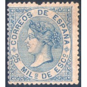 España Spain 97 1868 Isabel II MH