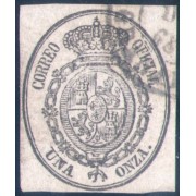 España Spain 36 1855 Escudo de España Coat usado