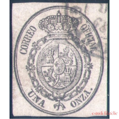 España Spain 36 1855 Escudo de España Coat usado