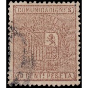 España Spain 153A 1874 Escudo de España Coat of Spain Usado