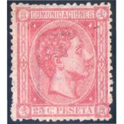 España Spain 166 1875 Alfonso XII  MH