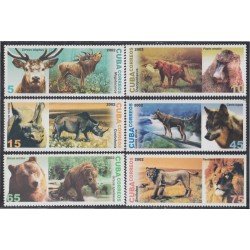 Cuba 4059A/59F 2002 Fauna salvaje MNH Cuba 4059A/59F 2002 Fauna salvaje MNH