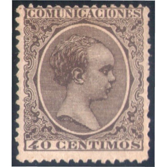 España Spain 223 1889/01 Alfonso XIII Pelón MH España Spain 223 1889/01 Alfonso XIII Pelón MH