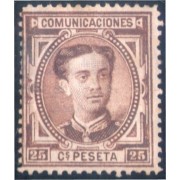 España Spain 177 1876 Alfonso XII MH