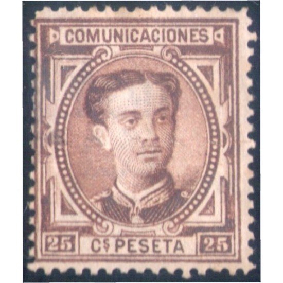 España Spain 177 1876 Alfonso XII MH España Spain 177 1876 Alfonso XII MH