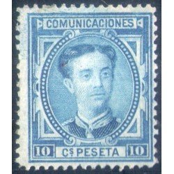 España Spain 175 1876 Alfonso XII sin goma España Spain 175 1876 Alfonso XII sin goma