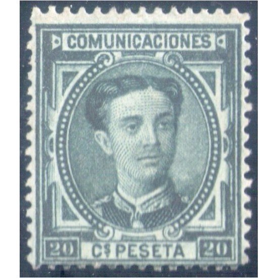 España Spain 176 1876 Alfonso XII MH España Spain 176 1876 Alfonso XII MH