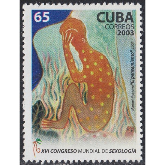 Cuba 4079 2003 16 Congreso Mundial de Sexologia MNH Cuba 4079 2003 16 Congreso Mundial de Sexologia MNH