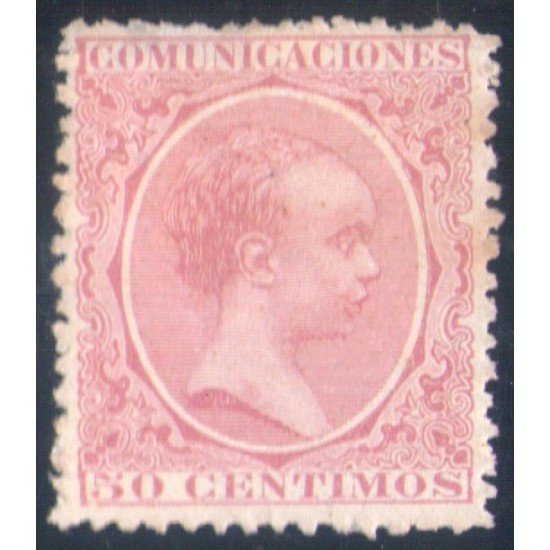 España Spain 224 1889/01 Alfonso XIII Pelón MH España Spain 224 1889/01 Alfonso XIII Pelón MH