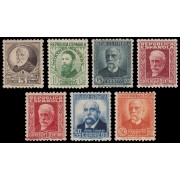 España Spain 655/61 1931-32 Personajes MNH