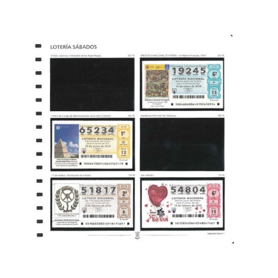 España Spain Lotería Suplemento 1991 SABADOS España Spain Lotería Suplemento 1991 SABADOS
