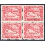 España Spain 694 Bl. 4 1935 Expedición Amazonas Mapas Barco MNH