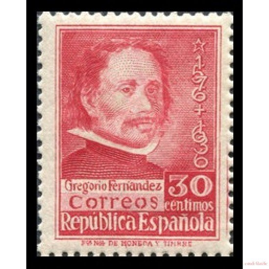 España Spain 726 1937 Gregorio Fernández MH España Spain 726 1937 Gregorio Fernández MH