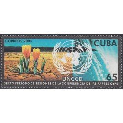 Cuba 4096 6° 2003 Conferencia de los Estados Unidos para la lucha contra la desertificación MNH Cuba 4096 6° 2003 Conferencia de los Estados Unidos para la lucha contra la desertificación MNH