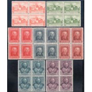 España Spain 559/65 Bl.4 1930 Colón América MNH