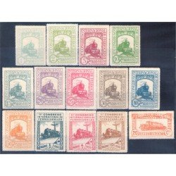 España Spain 469/82 1930 Congreso Ferrocarril Train MNH España Spain 469/82 1930 Congreso Ferrocarril Train MNH