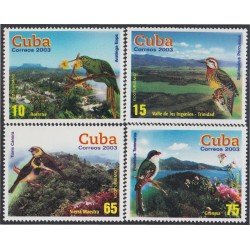 Cuba 4111/14 2003 Fauna Pájaros MNH Cuba 4111/14 2003 Fauna Pájaros MNH