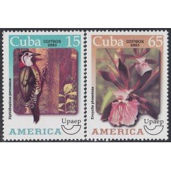 Cuba 4115/16 2003 Serie América UPAEP Fauna y Flora autóctonos MNH Cuba 4115/16 2003 Serie América UPAEP Fauna y Flora autóctonos MNH