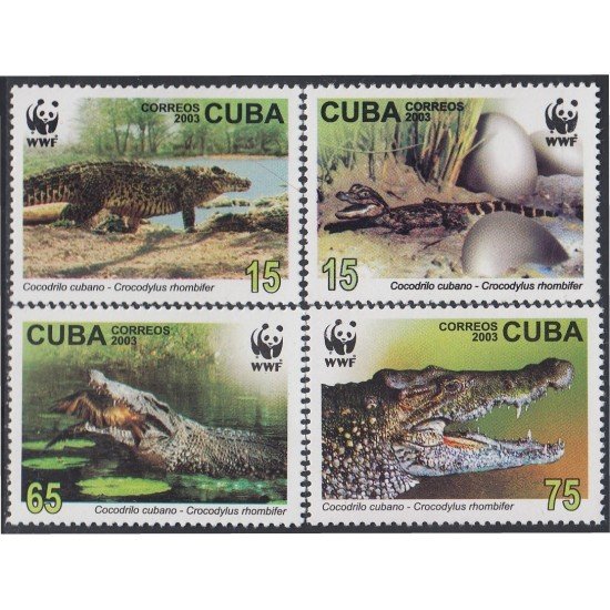 Cuba 4117/20 2003 Protección naturaleza MNH Cuba 4117/20 2003 Protección naturaleza MNH