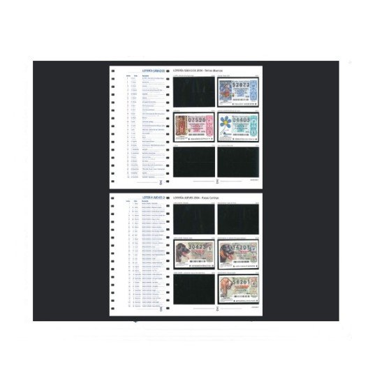 España Spain Lotería Suplemento 2004 SABADOS