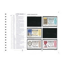 España Spain Lotería Suplemento 2016 SABADOS España Spain Lotería Suplemento 2016 SABADOS