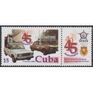 Cuba 4167 2004 45 Años de la Policia Nacional MNH