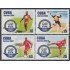 Cuba 4169/72 2004 Centenario de la FIFA MNH
