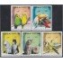 Cuba 4176/80 2004 Fauna Animales de Compañías MNH