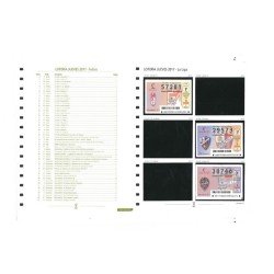 España Spain Lotería Suplemento 2017 JUEVES España Spain Lotería Suplemento 2017 JUEVES