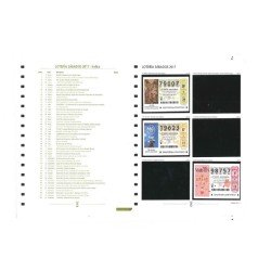 España Spain Lotería Suplemento 2017 SABADOS España Spain Lotería Suplemento 2017 SABADOS