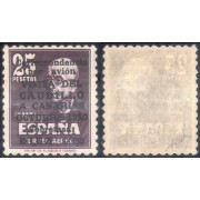 España Spain 1083 1951 Viaje del Caudillo a Canarias 1950 Reengomado