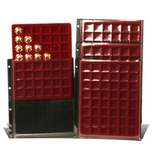 Filober FL0148CV Hoja terciopelo Chapas de Cava 48 departamentos apertura superior Filober FL0148CV Hoja terciopelo Chapas de Cava 48 departamentos apertura superior