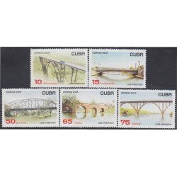 Cuba 4220/24 2005 Puentes MNH Cuba 4220/24 2005 Puentes MNH