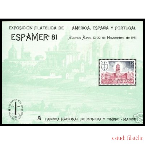 España Spain Emisión Conjunta 1981 España - Portugal - América FNMT Espamer 81 MNH