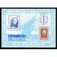 España Spain Emisión Conjunta 1981 España - Argentina FNMT Espamer 81 Buenos Aires MNH