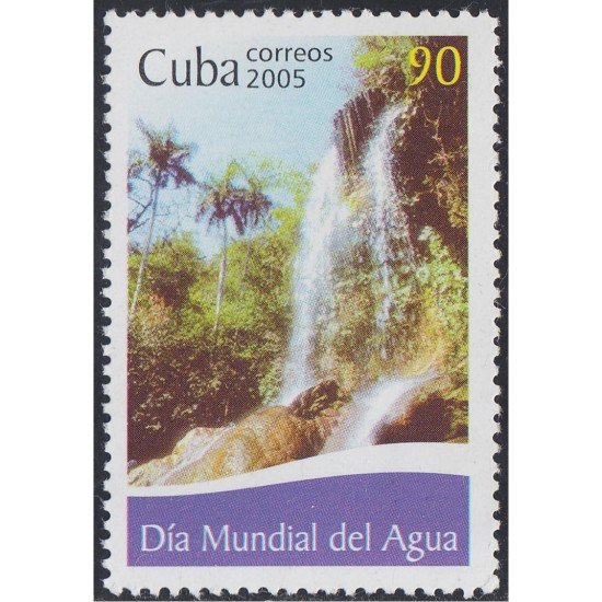 Cuba 4235 2005 Día Mundial del Agua MNH Cuba 4235 2005 Día Mundial del Agua MNH