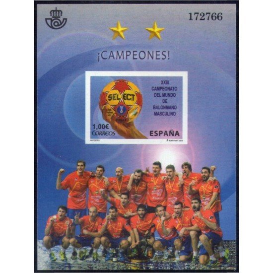 España Spain Variedad 4811s 2013 Balonmano Sin Dentar España Spain Variedad 4811s 2013 Balonmano Sin Dentar