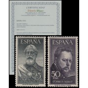 España Spain 1124/25 1953 Legazpi y Sorolla MH