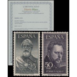 España Spain 1124/25 1953 Legazpi y Sorolla MH España Spain 1124/25 1953 Legazpi y Sorolla MH