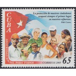 Cuba 4242 2005 Seguridad Social para todos MNH Cuba 4242 2005 Seguridad Social para todos MNH
