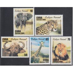 Cuba 4262/66 2005 Parque Zoológico Nacional MNH Cuba 4262/66 2005 Parque Zoológico Nacional MNH