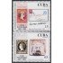 Cuba 4297/98 2005 150 Años del Correo Interios Cubano MNH
